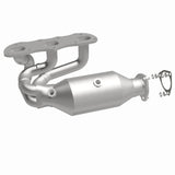 MagnaFlow direct-fit catalytic converter fits 2012-2015 911 H6 3.8 3.8 inch inlet/outlet stainless steel CARB compliant 52388