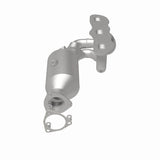 MagnaFlow direct-fit catalytic converter fits 2012-2015 911 H6 3.8 3.8 inch inlet/outlet stainless steel CARB compliant 52388