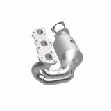 MagnaFlow direct-fit catalytic converter fits 2012-2015 911 H6 3.8 3.8 inch inlet/outlet stainless steel CARB compliant 52388