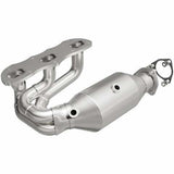 MagnaFlow direct-fit catalytic converter fits 2012-2015 911 H6 3.8 3.8 inch inlet/outlet stainless steel CARB compliant 52388
