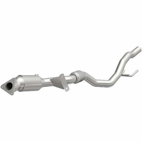 MagnaFlow direct-fit catalytic converter fits 2011-2018 Porsche Cayenne 3.6L and 2011-2017 Volkswagen Touareg 3.6L stainless steel CARB compliant OBDII 52410