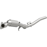 MagnaFlow direct-fit catalytic converter fits 2011-2018 Porsche Cayenne 3.6L and 2011-2017 Volkswagen Touareg 3.6L stainless steel CARB compliant OBDII 52411