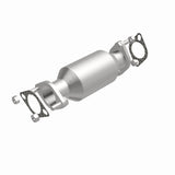 MagnaFlow direct-fit catalytic converter fits 2007 Sorento V6 3.8 3.8 inch inlet/outlet stainless steel CARB compliant OBDII 52434