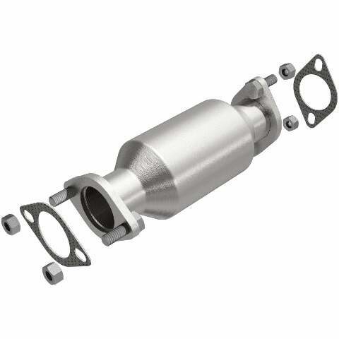 MagnaFlow direct-fit catalytic converter fits 2007 Sorento V6 3.8 3.8 inch inlet/outlet stainless steel CARB compliant OBDII 52434