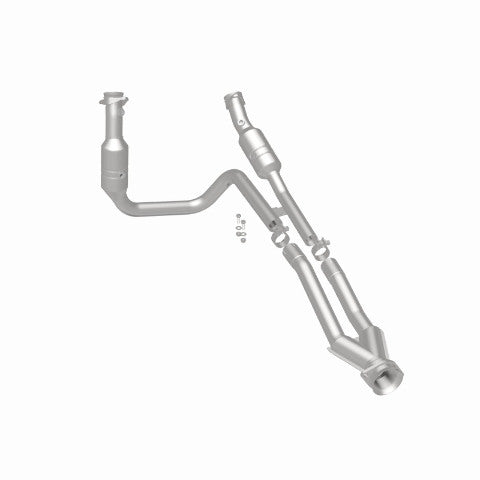 MagnaFlow direct-fit catalytic converter for 2015-2019 Ford 3.5 inch inlet/outlet stainless steel CARB compliant