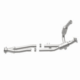 MagnaFlow direct-fit catalytic converter for 2015-2019 Ford 3.5 inch inlet/outlet stainless steel CARB compliant
