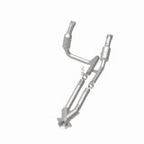 MagnaFlow direct-fit catalytic converter for 2015-2019 Ford 3.5 inch inlet/outlet stainless steel CARB compliant