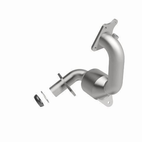 MagnaFlow direct-fit catalytic converter fits 2011-2015 Juke L4 1.6 1.6 inch inlet/outlet stainless steel CARB compliant 52438