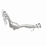 MagnaFlow direct-fit catalytic converter fits 2014-2015 Transit Connect L4 2.5 inch inlet/outlet stainless steel CARB compliant 52444
