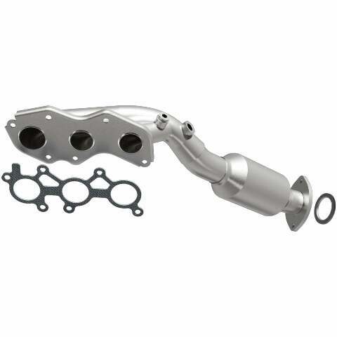 MagnaFlow direct-fit catalytic converter fits 2006-2015 Lexus IS250, 2013-2015 Lexus GS350, and more, this and 2006-2009 IS250 V6 2.5 2.5 inch inlet/outlet stainless steel CARB com