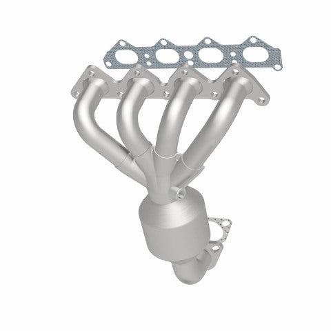 MagnaFlow direct-fit catalytic converter for 1998-2003 Hyundai Elantra 2 inch inlet/outlet stainless steel CARB compliant OBDII 52447
