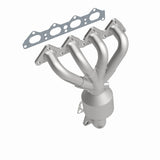 MagnaFlow direct-fit catalytic converter for 1998-2003 Hyundai Elantra 2 inch inlet/outlet stainless steel CARB compliant OBDII 52447