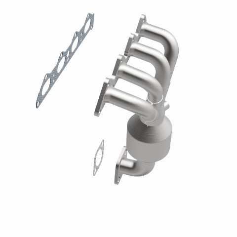 MagnaFlow direct-fit catalytic converter for 1998-2003 Hyundai Elantra 2 inch inlet/outlet stainless steel CARB compliant OBDII 52447
