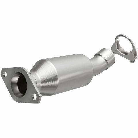 MagnaFlow direct-fit catalytic converter fits 2014-2015 Prius C 1.5 inch inlet/outlet stainless steel CARB compliant 52448