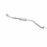 MagnaFlow direct-fit catalytic converter fits 2005-2006 Toyota Corolla, 2003-2006 Toyota Matrix, and more, this and 2005-2006 Corolla stainless steel CARB compliant 52458
