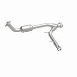MagnaFlow direct-fit catalytic converter fits 2005-2006 Lincoln Navigator 5.4L passenger side 5.4L passenger side stainless steel CARB compliant OBDII 52508