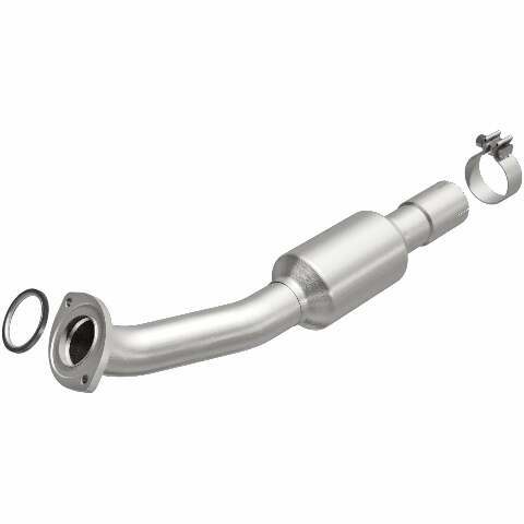 MagnaFlow direct-fit catalytic converter fits 2009-2012 RAV4 2.5 3.5 2.5 inch inlet 3.5 inch outlet stainless steel CARB compliant 52544