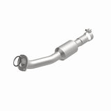 MagnaFlow direct-fit catalytic converter fits 2009-2012 RAV4 2.5 3.5 2.5 inch inlet 3.5 inch outlet stainless steel CARB compliant 52544