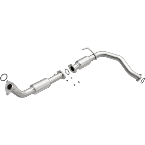 MagnaFlow direct-fit catalytic converter for 2008-2017 Toyota Sequoia 4.6 inch inlet 5.7 inch outlet stainless steel CARB compliant 52559