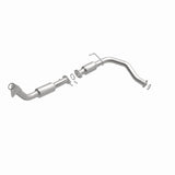 MagnaFlow direct-fit catalytic converter for 2008-2017 Toyota Sequoia 4.6 inch inlet 5.7 inch outlet stainless steel CARB compliant 52559