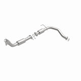MagnaFlow direct-fit catalytic converter for 2008-2017 Toyota Sequoia 4.6 inch inlet 5.7 inch outlet stainless steel CARB compliant 52559