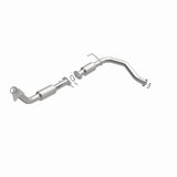 MagnaFlow direct-fit catalytic converter for 2008-2017 Toyota Sequoia 4.6 inch inlet 5.7 inch outlet stainless steel CARB compliant 52559