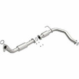 MagnaFlow direct-fit catalytic converter for 2008-2017 Toyota Sequoia 4.6 inch inlet 5.7 inch outlet stainless steel CARB compliant 52559