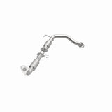 MagnaFlow direct-fit catalytic converter for 2008-2017 Toyota Sequoia 4.6 inch inlet 5.7 inch outlet stainless steel CARB compliant 52559