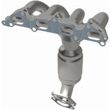Catalytic Converter with Integrated Exhaust Manifold for HM Grade Federal / EPA Compliant Direct-Fit Manifold Catalytic
