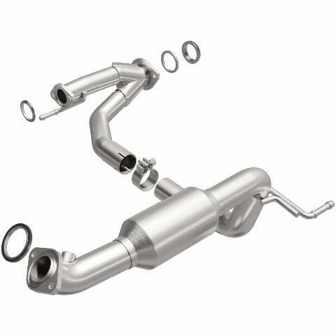 MagnaFlow direct-fit catalytic converter for 2005-2011 Toyota Tacoma stainless steel CARB compliant 52562