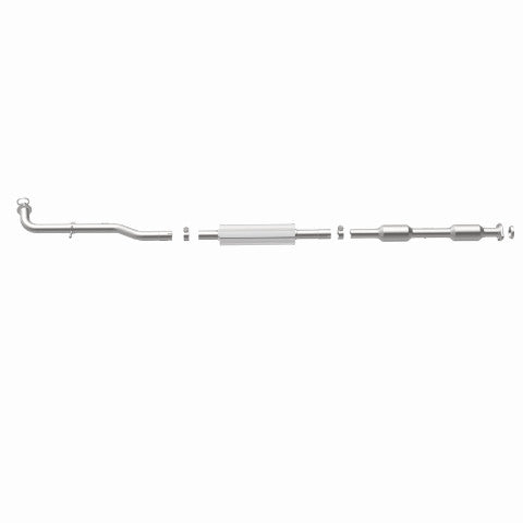 MagnaFlow direct-fit catalytic converter fits 2009-2012 Venza 3.5 3.5 inch inlet/outlet stainless steel CARB compliant 52574
