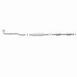 MagnaFlow direct-fit catalytic converter fits 2009-2012 Venza 3.5 3.5 inch inlet/outlet stainless steel CARB compliant 52574