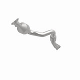MagnaFlow direct-fit catalytic converter fits 2007-2010 Audi Q7 3.6L and 2008-2010 Volkswagen Touareg 3.6L 3.6 inch inlet/outlet stainless steel CARB compliant OBDII 52586