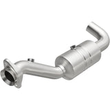 MagnaFlow direct-fit catalytic converter for 2017-2018 Ford F-150 3.5 inch inlet/outlet stainless steel CARB compliant OBDII 52591