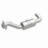 MagnaFlow direct-fit catalytic converter for 2017-2018 Ford F-150 3.5 inch inlet/outlet stainless steel CARB compliant OBDII 52591