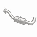 MagnaFlow direct-fit catalytic converter for 2017-2018 Ford F-150 3.5 inch inlet/outlet stainless steel CARB compliant OBDII 52591