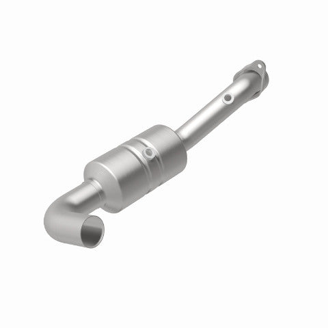 MagnaFlow direct-fit catalytic converter for 2017-2018 Ford F-150 3.5 inch inlet/outlet stainless steel CARB compliant OBDII 52591
