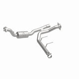 MagnaFlow direct-fit catalytic converter for 2017-2018 Ford F-150 3.5 inch inlet/outlet stainless steel CARB compliant OBDII 52592