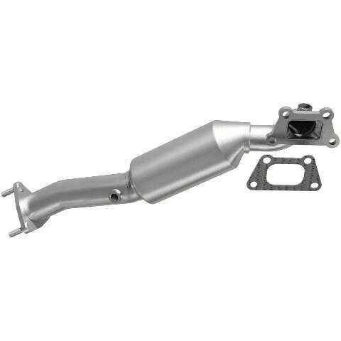 MagnaFlow direct-fit catalytic converter fits 2015-2017 Chevrolet Colorado and GMC Canyon, this and 2015 Colorado 3.6 3.6 inch inlet/outlet stainless steel CARB compliant 52610