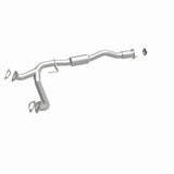 MagnaFlow direct-fit catalytic converter fits 2015-2017 Chevrolet Colorado and GMC Canyon, this and 2015 Colorado 3.6 3.6 inch inlet/outlet stainless steel CARB compliant 52612