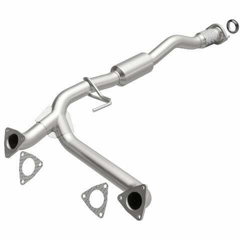 MagnaFlow direct-fit catalytic converter fits 2015-2017 Chevrolet Colorado and GMC Canyon, this and 2015 Colorado 3.6 3.6 inch inlet/outlet stainless steel CARB compliant 52612