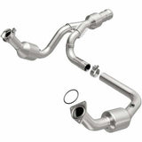 MagnaFlow direct-fit catalytic converter fits 2011-2015 GMC Yukon, 2011-2014 Cadillac Escalade, and more, this and 2011-2014 Escalade 6.2 stainless steel CARB compliant 52616