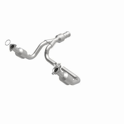 MagnaFlow direct-fit catalytic converter fits 2015-2017 GMC Yukon XL, 2015-2016 Cadillac Escalade, and more, this and 2015 Escalade 6.2 stainless steel CARB compliant 52617