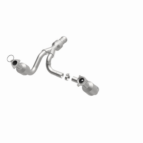 MagnaFlow direct-fit catalytic converter fits 2015-2017 GMC Yukon XL, 2015-2016 Cadillac Escalade, and more, this and 2015 Escalade 6.2 stainless steel CARB compliant 52617