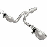 MagnaFlow direct-fit catalytic converter fits 2015-2017 GMC Yukon XL, 2015-2016 Cadillac Escalade, and more, this and 2015 Escalade 6.2 stainless steel CARB compliant 52617