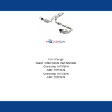 MagnaFlow direct-fit catalytic converter for 2014-2018 Chevy Sierra 1500 stainless steel CARB compliant
