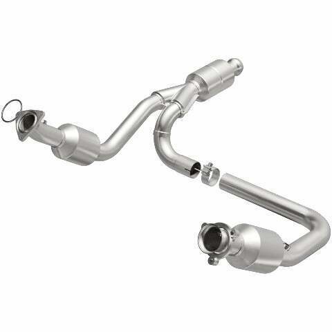 MagnaFlow direct-fit catalytic converter for 2014-2018 Chevy Sierra 1500 stainless steel CARB compliant