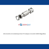 2011 Sorento 3.5 Underbody Direct-Fit Catalytic Converter 52644 Magnaflow