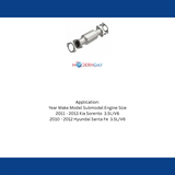 2011 Sorento 3.5 Underbody Direct-Fit Catalytic Converter 52644 Magnaflow