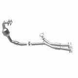 MagnaFlow direct-fit catalytic converter fits 2012-2015 SRX 3.6 3.6 inch inlet/outlet stainless steel CARB compliant 52647
